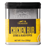 Traeger Chicken Rub - Citrus & Black Pepper - 9 oz.