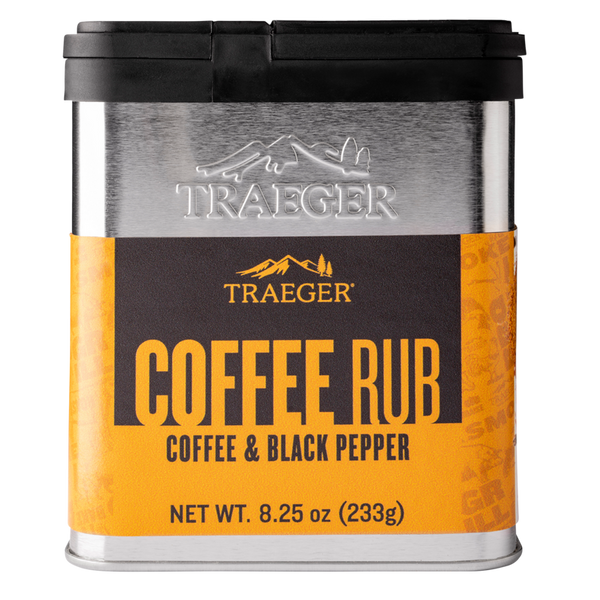 Traeger Coffee Rub - Coffee & Black Pepper Flavor - 8.25 oz.