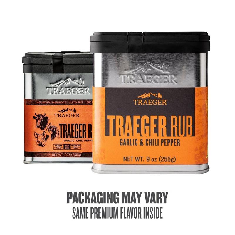 Traeger Rub - Garlic & Chili Pepper Flavor - 9 oz.