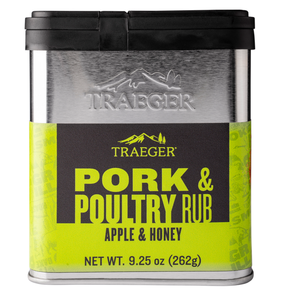 Traeger Pork & Poultry Rub - Apple & Honey Flavor - 9.25 oz.