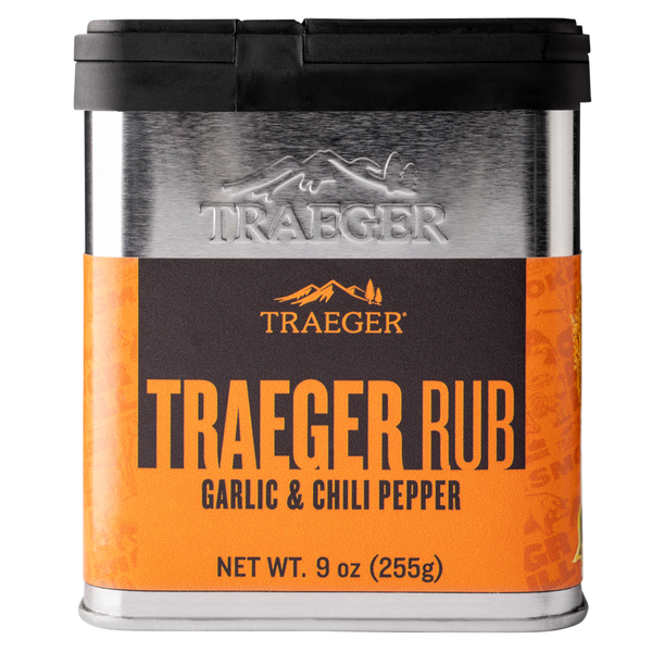 Traeger Rub - Garlic & Chili Pepper Flavor - 9 oz.