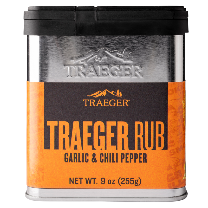 Traeger Rub - Garlic & Chili Pepper Flavor - 9 oz.