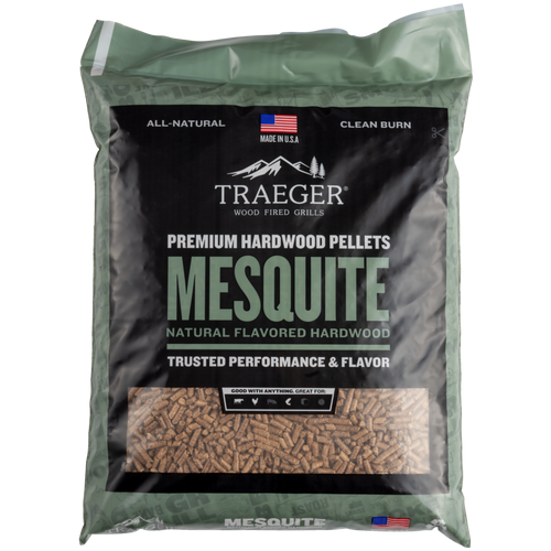 Traeger Natural Mesquite Pellets - 20 lbs.