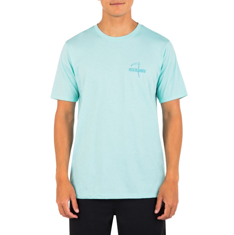 Hurley Mens Everyday Peaper Surfer Short Sleeve T-Shirt