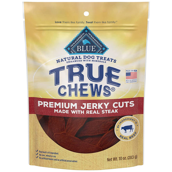 True Chews Premium Jerky Cuts Steak Dog Treats - 10 oz.