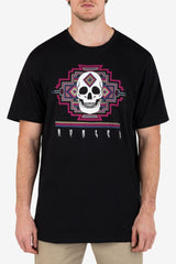 Hurley Mens Everyday Navalight Skull Short Sleeve T-Shirt