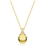 Swarovski Sublima Pendant Necklace - White, Gold-tone plated