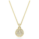 Swarovski Sublima Pendant Necklace - White, Gold-tone plated