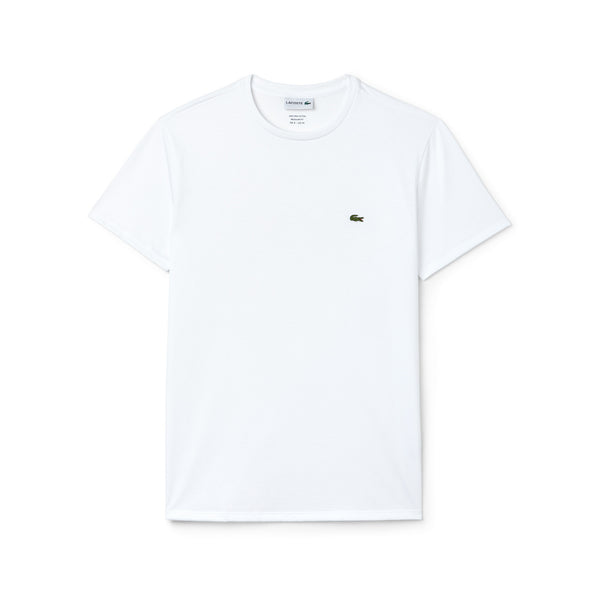 Lacoste Mens Crew Neck Pima Short Sleeve T-Shirt