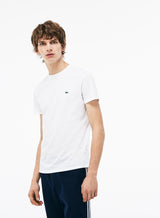 Lacoste Mens Crew Neck Pima Short Sleeve T-Shirt