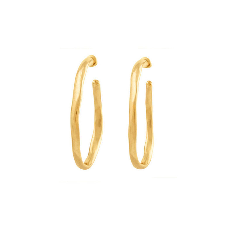 UNOde50 Ohmmm.. Gold Plated Earrings