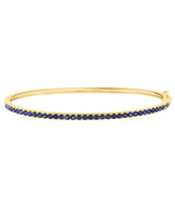 EFFY 14K Yellow Gold Sapphire Bangle Bracelet