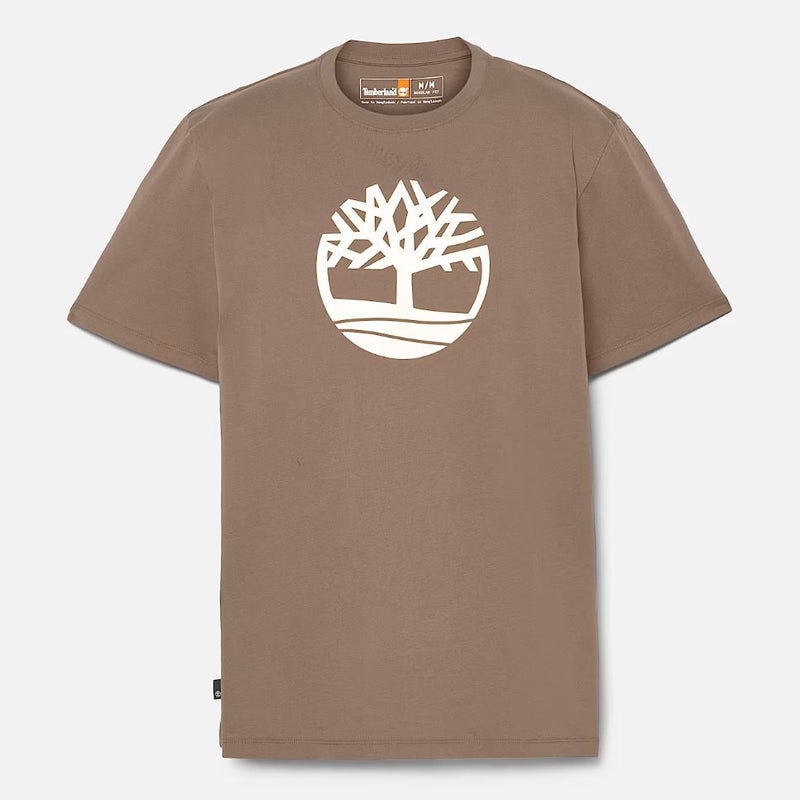 Timberland Mens Kennebec River Tree Logo Short Sleeve T-Shirt