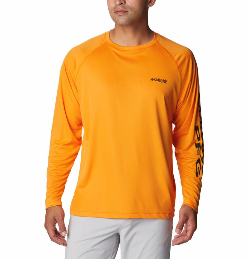 digne Long sleeve turtle クリームイエロー・ディニュ Columbia Mens PFG Terminal Tackle Long Sleeve T-Shirt – ShopCGX