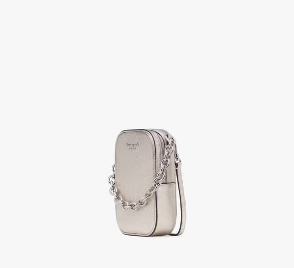 Kate Spade Jolie Metallic Chain Phone Crossbody Handbag