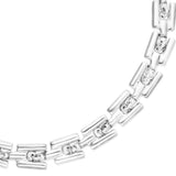 UNOde50 Silver Alloy Link Necklace