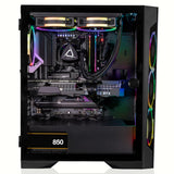 CLX SET VR-Ready Gaming Desktop - Liquid Cooled AMD Ryzen 7 7700X 4.5GHz 8-Core Processor, 32GB DDR5 Memory, GeForce RTX 4080 16GB GDDR6X Graphics, 1TB SSD, 4TB HDD, WiFi, Windows 11 Home 64-bit