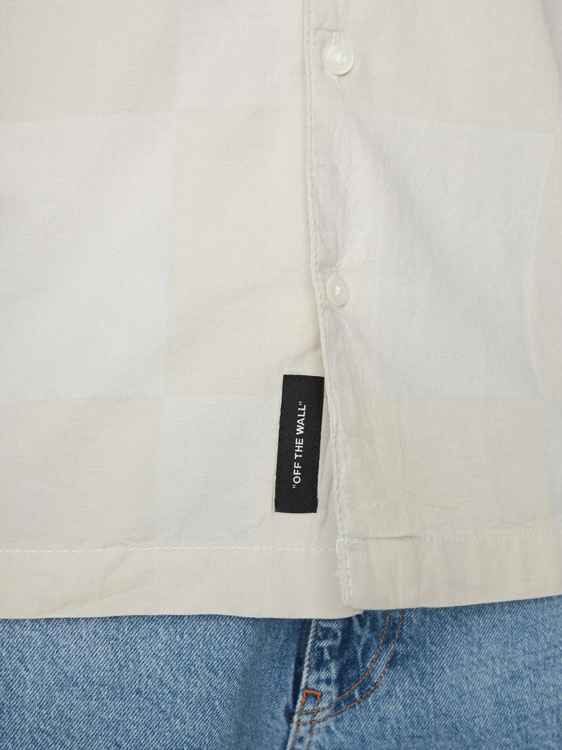 Vans Mens Kessler Checkerboard Short Sleeve Button Down Shirt