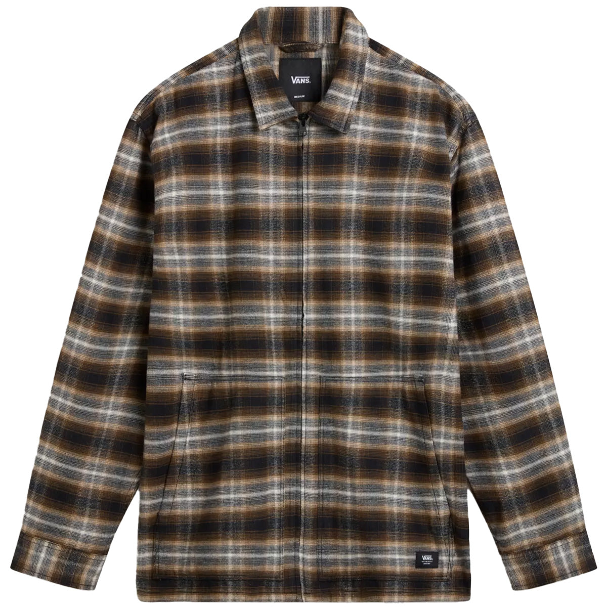 Vans Mens Montwood Full-Zip Flannel