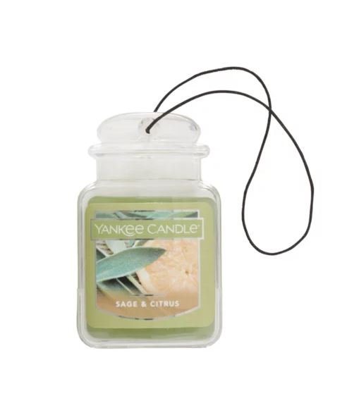 Yankee Candle Car Jar Ultimate Car Freshener - Sage & Citrus