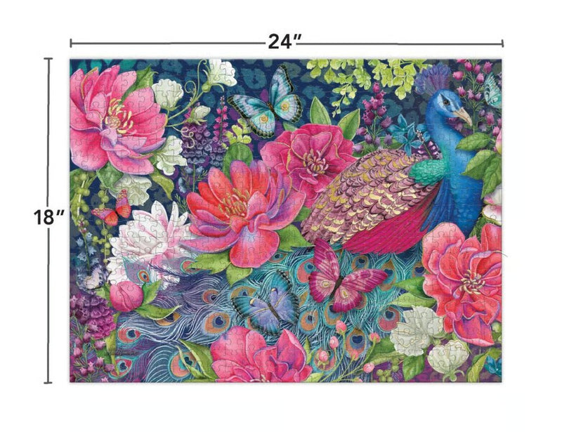 Lang Vibrant Plumes 500 Piece Puzzle