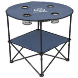 Shelterlogic CAMP&GO 28" Round Lightweight Fabric Portable Folding Beach Table