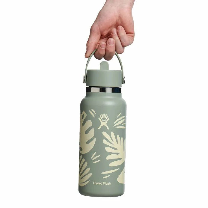 Hydro Flask 32 oz. Wide Mouth Water Bottle With Flex Straw Cap