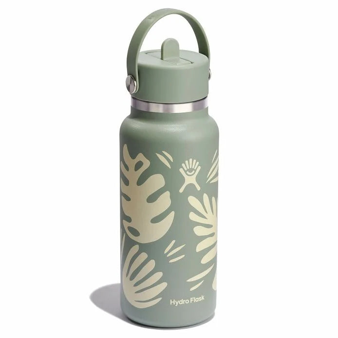 Hydro Flask 32 oz. Wide Mouth Water Bottle With Flex Straw Cap