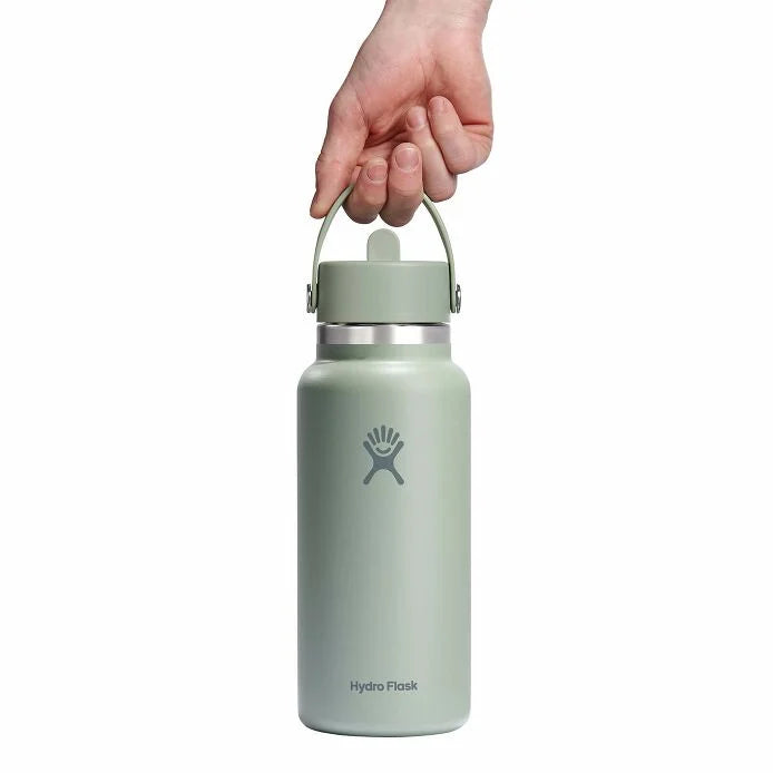 Hydro Flask 32 oz. Wide Mouth Water Bottle With Flex Straw Cap