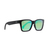 Rheos Unisex Waders Gunmetal Frames Emerald Lens Polarized Sunglasses