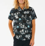 Rip Curl Mens SWC Botanica Short Sleeve Button Down Shirt