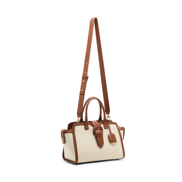 Anne Klein Covered Buckle Satchel Handbag