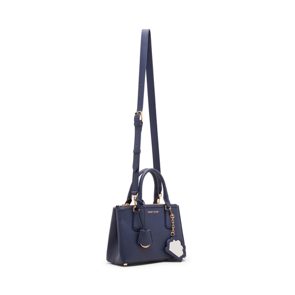 Anne Klein Small Convertible Shell Satchel Handbag