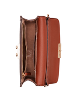 Anne Klein AK Cube Logo Mini Flap Crossbody Handbag