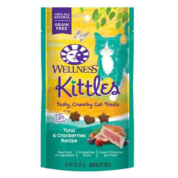 Wellness Kittles Tuna and Cranberry Recipe Cat Treats - 2 oz.