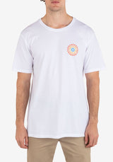 Hurley Mens Everyday Saw Sun Short Sleeve T-Shirt