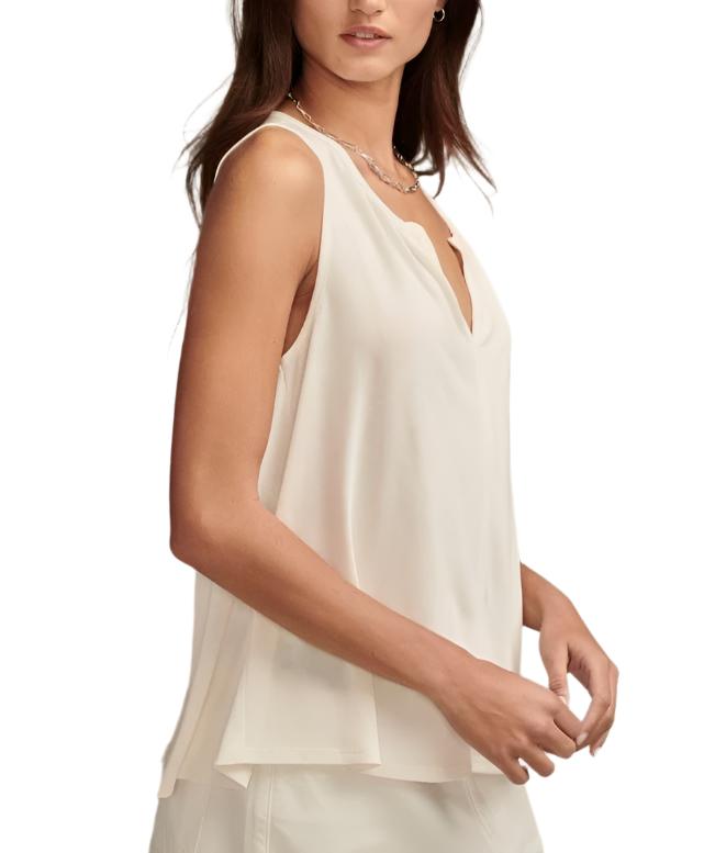 Lucky Brand Womens V-Neck Tank Top