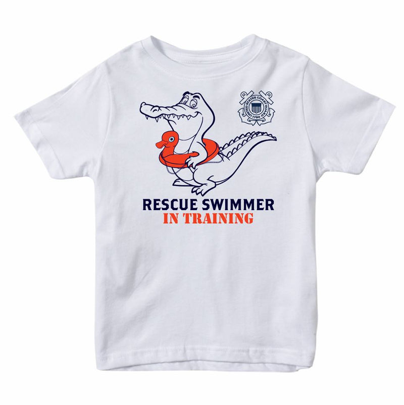 Coast Guard Toddler Gator Train Short Sleeve T-Shirt