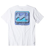 Billabong Mens Crayon Wave Short Sleeve T-Shirt