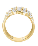Effy 14K Yellow Gold Diamond Ring - Size 7