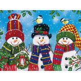 MasterPieces Happy Holidays - Snowy Afternoon Friends 300 Piece EZ Grip Jigsaw Puzzle