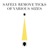 Tweezerman Dual Sided Pet Tick Removal Tweezer