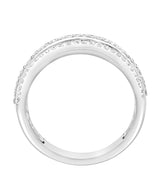 EFFY 14K White Gold Diamond Ring - Size 7