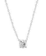 Effy 14K White Gold Diamond Pendant Necklace