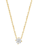 Effy 14K Yellow Gold Diamond Necklace
