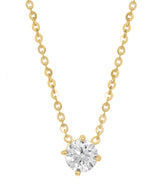 Effy 14K Yellow Gold Diamond Necklace