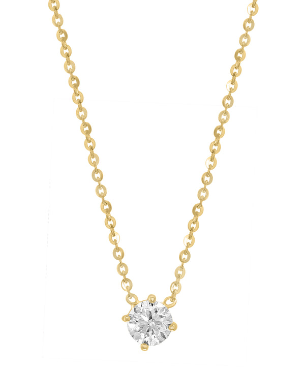 Effy 14K Yellow Gold Diamond Necklace