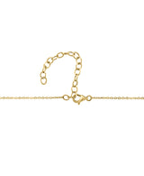 EFFY 14K Yellow Gold Diamond & Emerald Necklace
