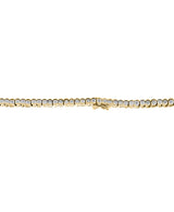 Effy 925 Sterling Silver & 14K Yellow Gold Diamond Necklace