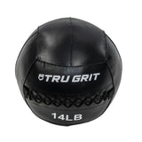 TRU GRIT 14 lbs. Medicine Wall Ball